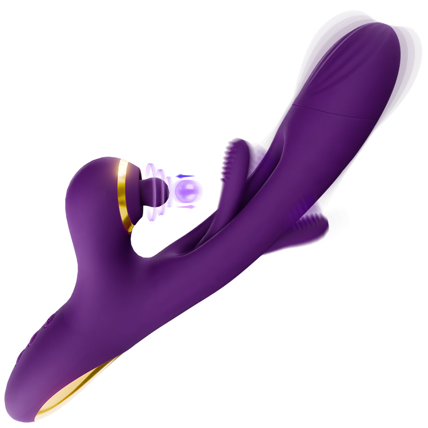 7 flapping vibration triple stimulation anal massager Safiman Tapping Prostate Massager Triple Stimulation with 7 Flapping V –  ZhenDuo Sex Shop