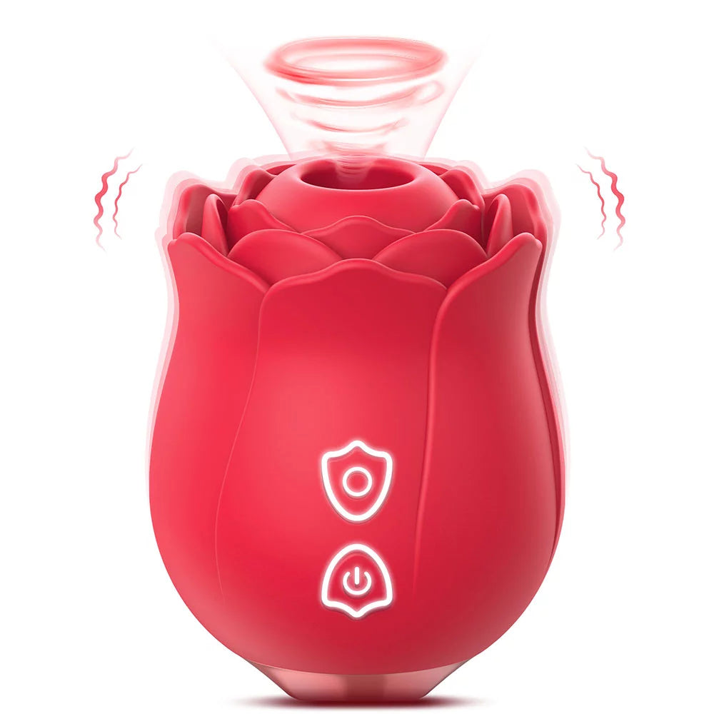 KERERO Rose Toy with 9 Tapping Modes, Waterproof Sex Toys for Women KERERO Rose Toy with 9 Tapping Modes, Waterproof Sex Toys for Women