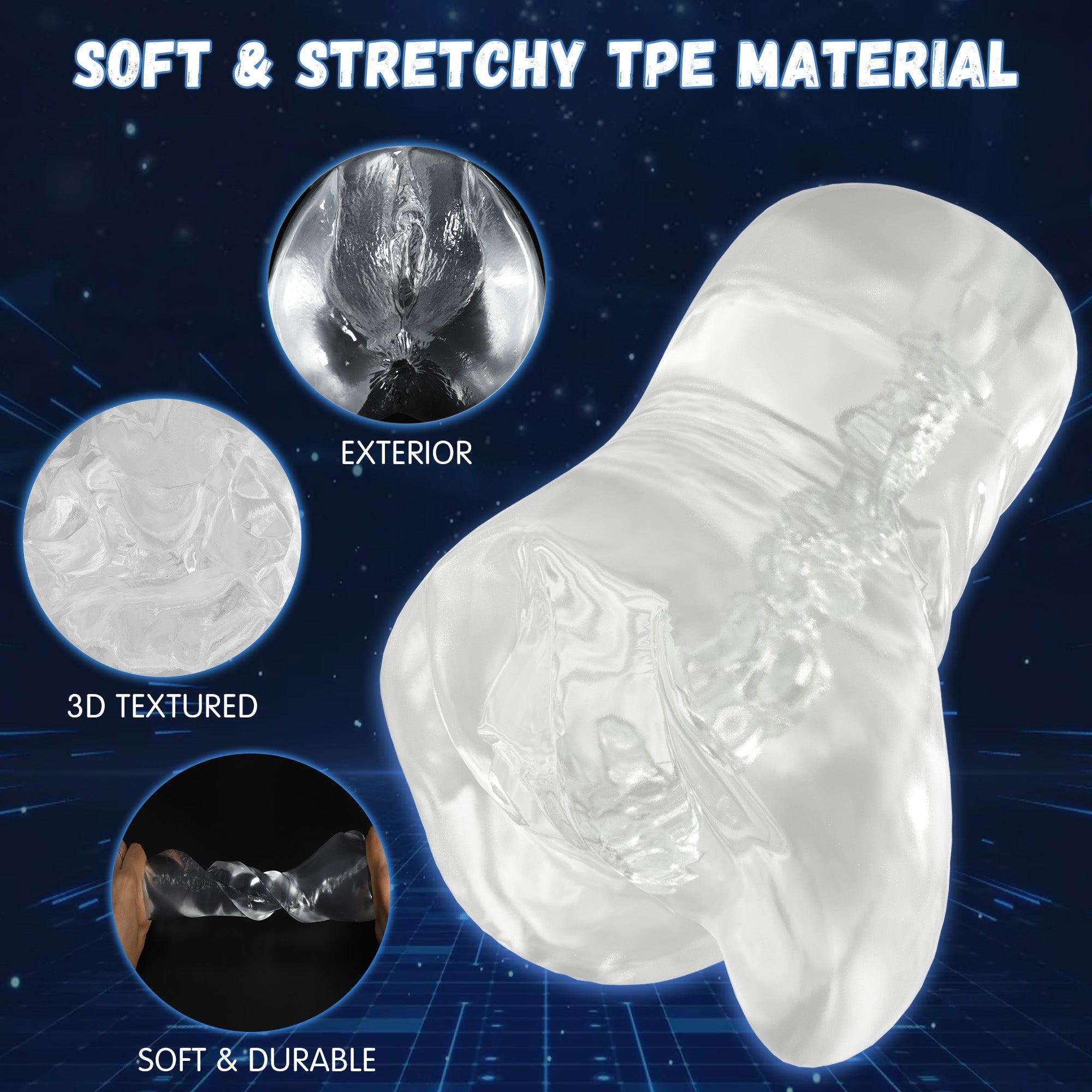 Transparent Manual Stroker