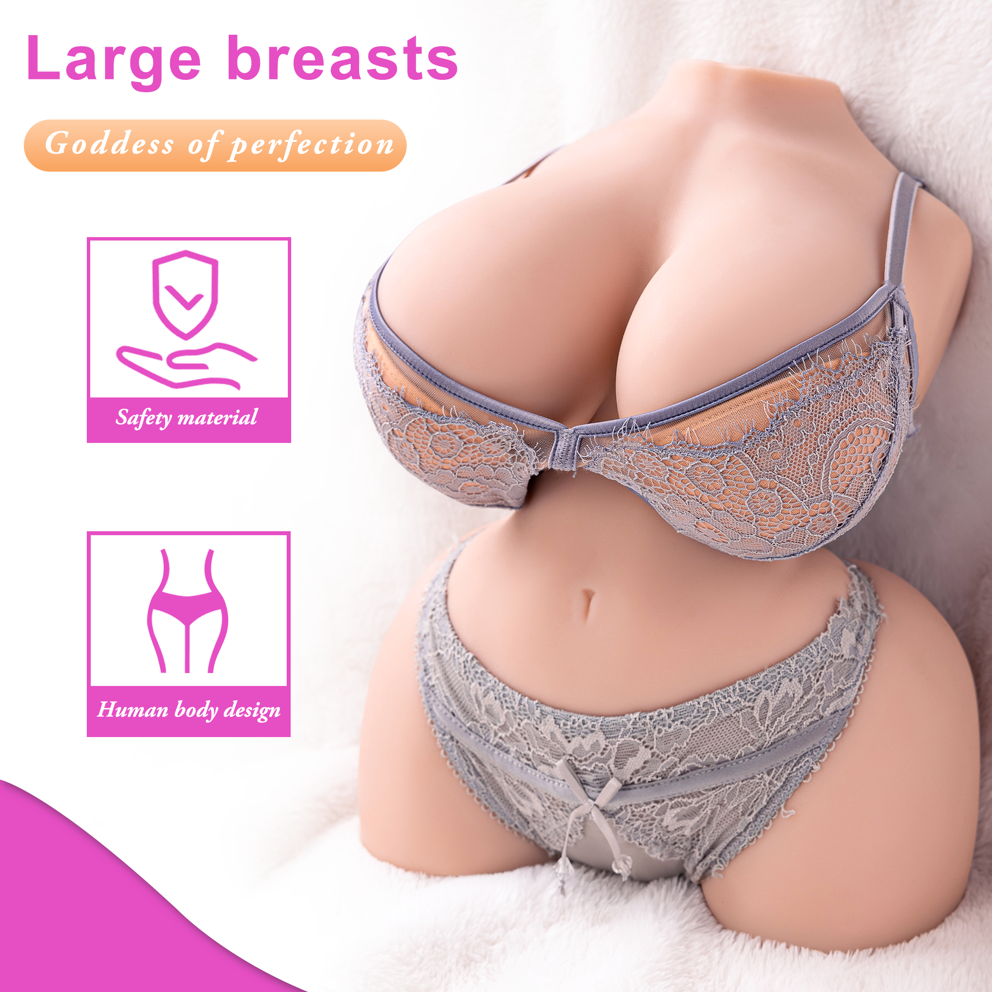 Aiko - 13.2LB Sex Doll with Dual Channel Design