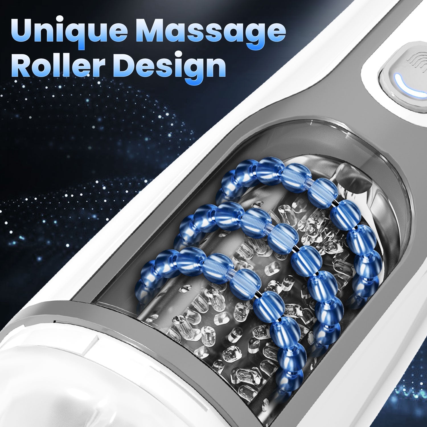 Valencia - Automatic Thrusting Male Masturbator with Massaging Beads