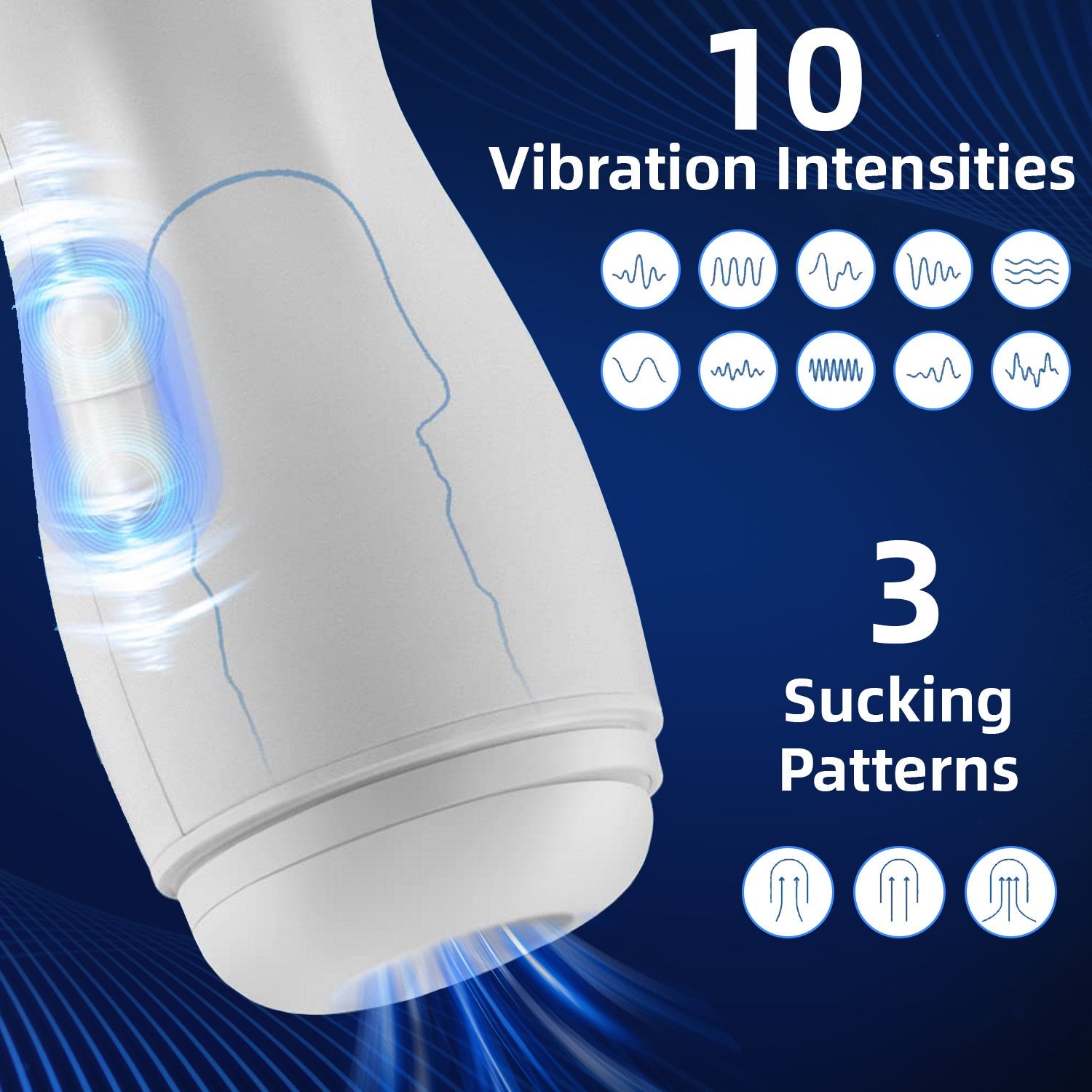 AutoBJ - Suction Male Masturbator with Vibration & Heating