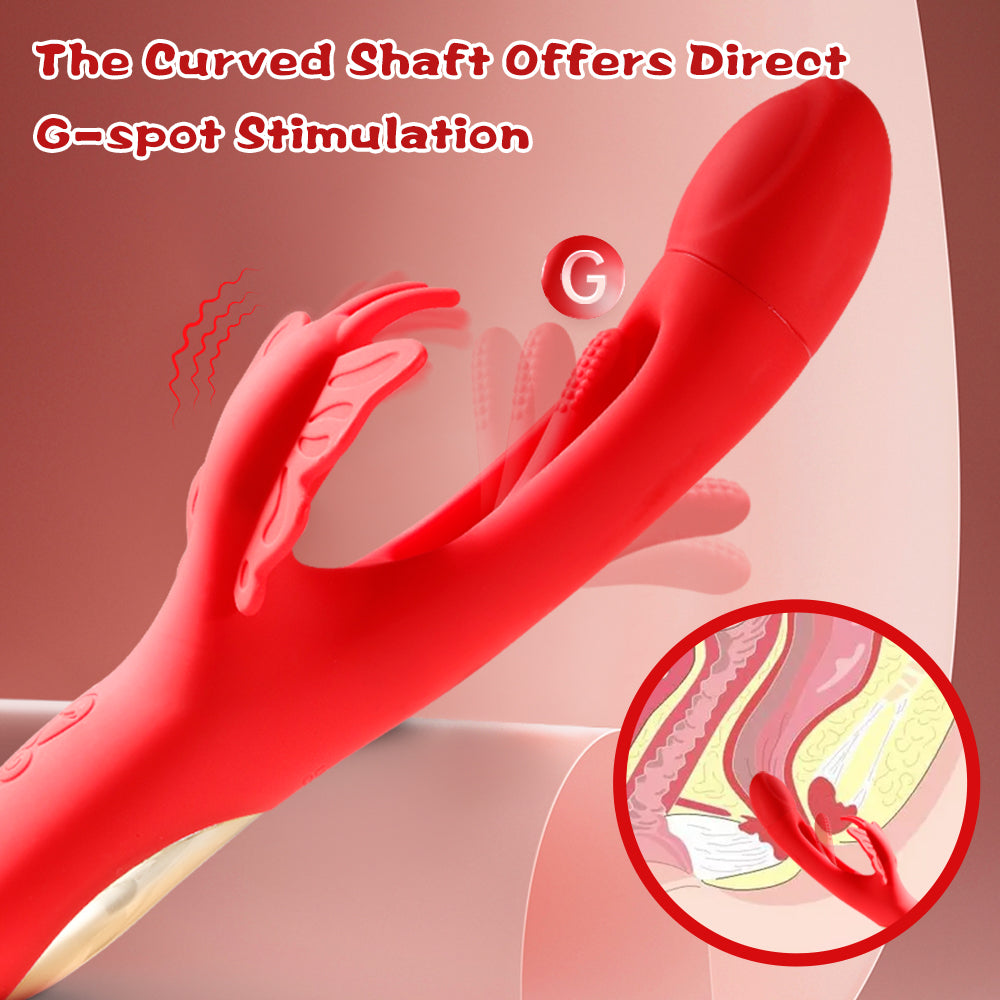 Thrusting G Spot Vibrator for Women,KERERO 10 Vibrating Modes Vibrator Female Sex Toys, Dildo Vibrator Women Adult Toys for Women,Sex Toys for Women
