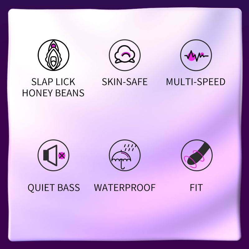 Flapping G spot Vibrator with Clit & Vibration