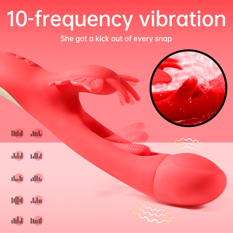 Ariana - Flapping G Spot Vibrator with Dual Vibration