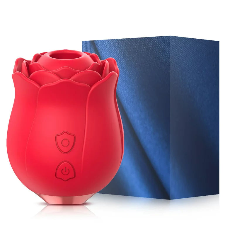 KERERO Rose Toy with 9 Tapping Modes, Waterproof Sex Toys for Women