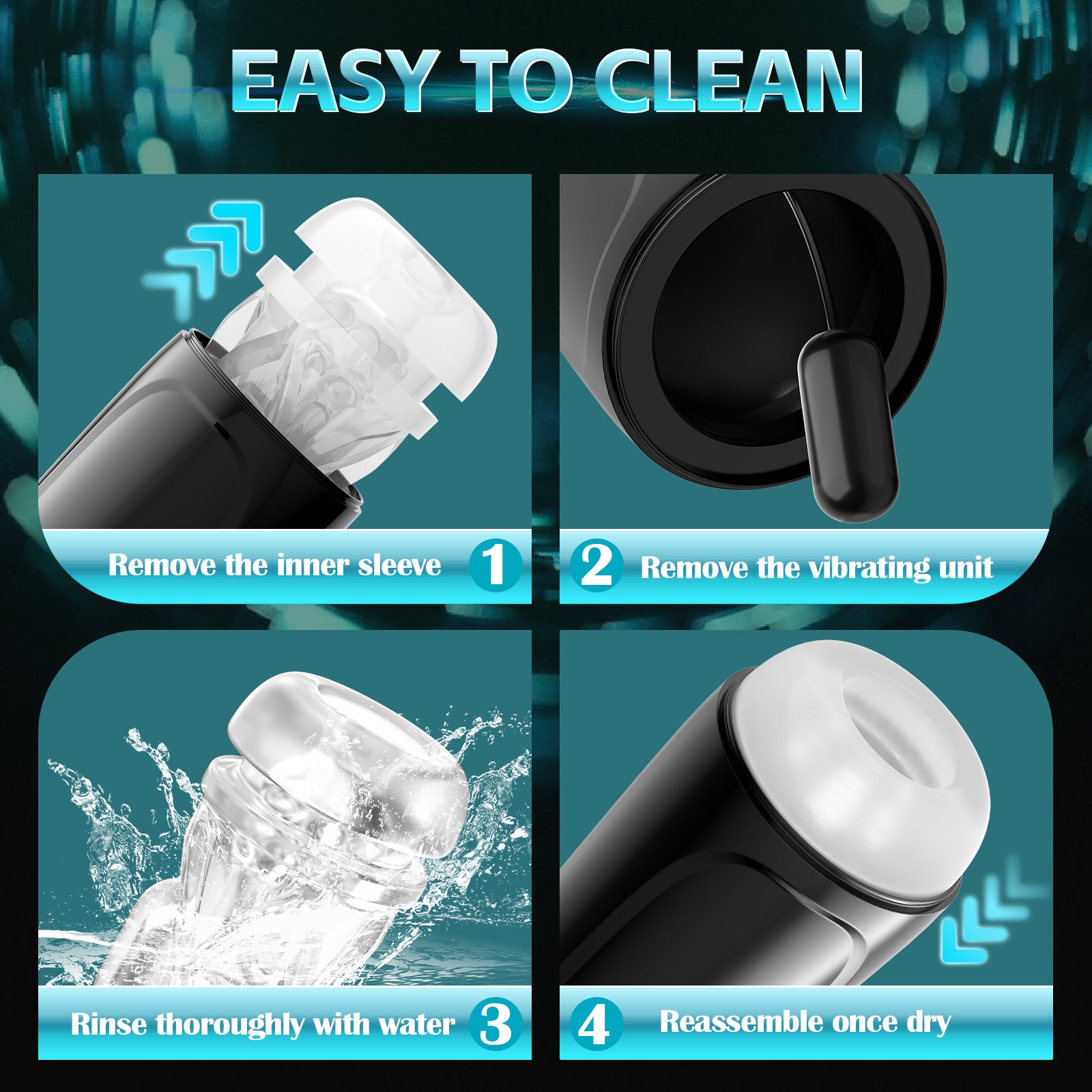 KERERO Male Masturbator Sex Toys for Men, Male Sex Toys with 10 Suckin KERERO Male Masturbator Sex Toys for Men, Male Sex Toys with 10 Suckin