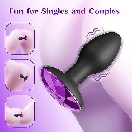 Anal Plug with Rotating & Vibration Settings