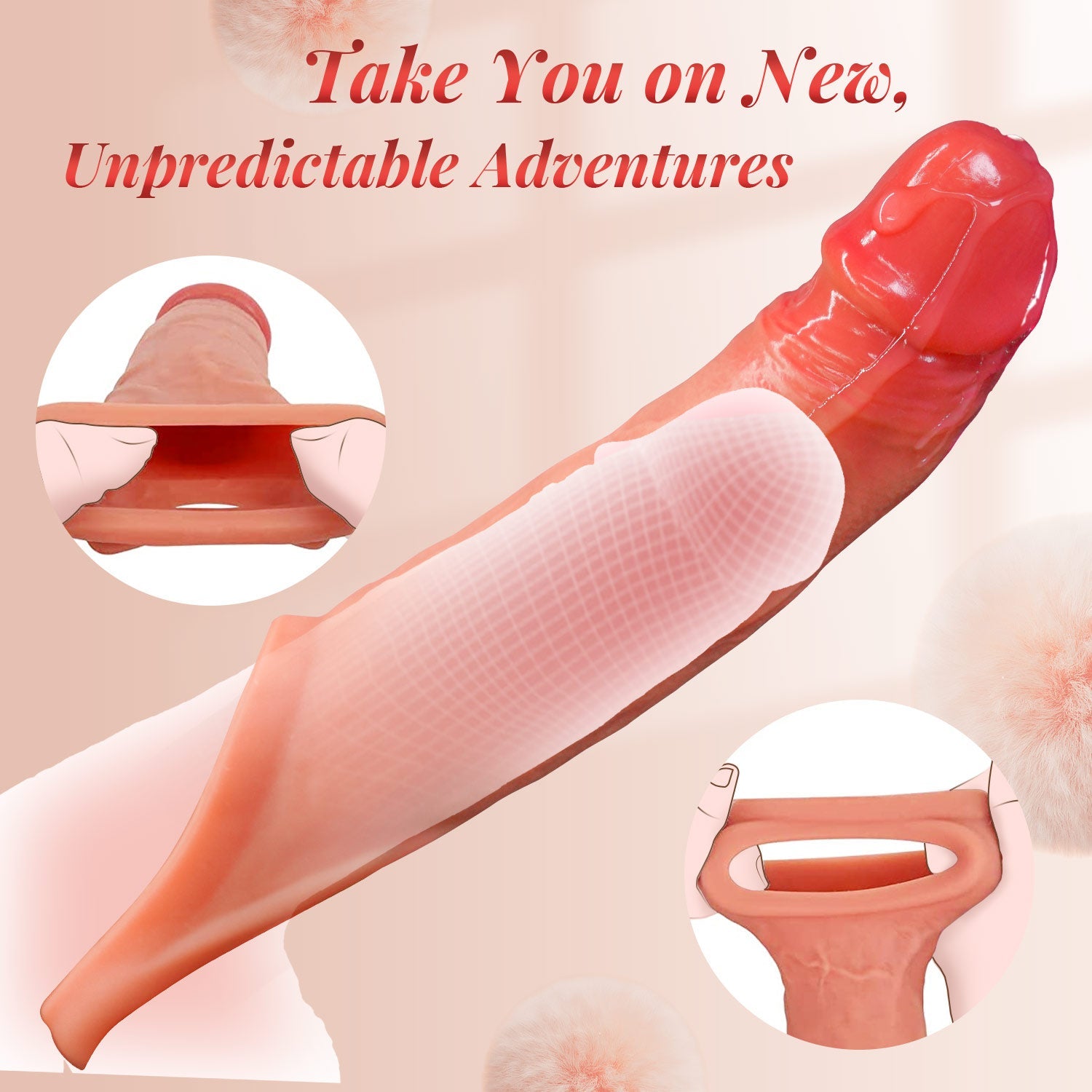 Faye - Vibrating Penis Sleeve