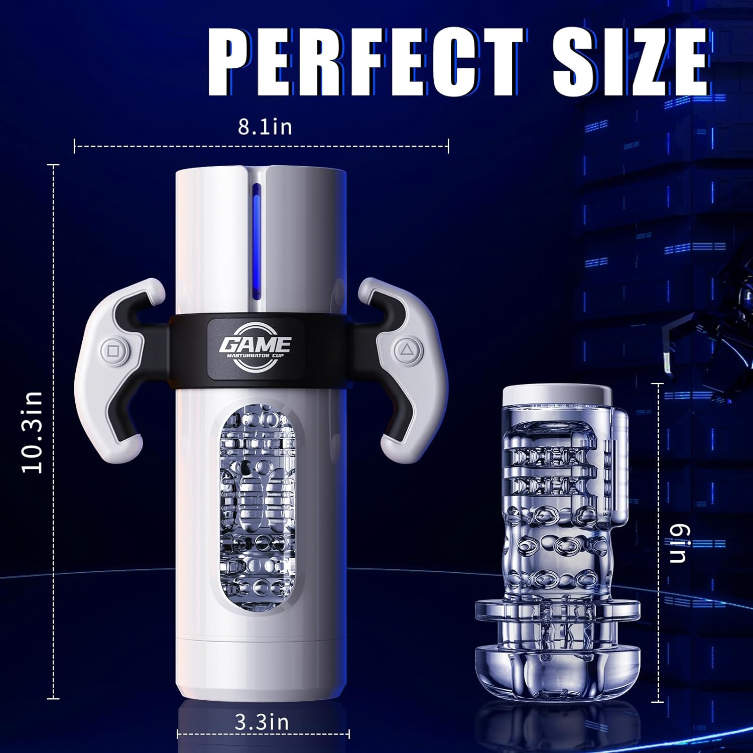 AMOVIBE Sex Toy with 9 Thrusting & Vibration Settings