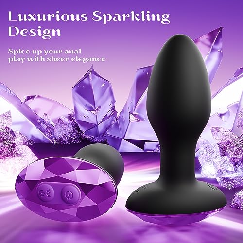 Anal Plug with Rotating & Vibration Settings