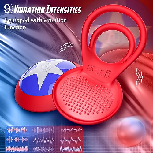 Elara - Vibrating Cock Ring with Vibration Settings for Couples