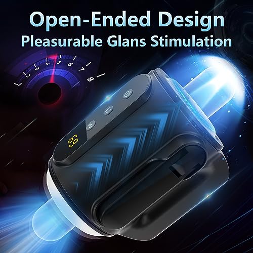 KERERO Automatic Male Masturbator Sex Toy with 9 Thrusting & Vibration Settings