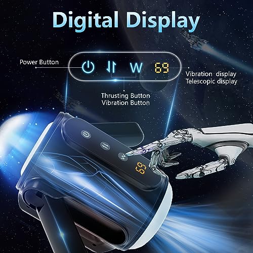 KERERO Automatic Male Masturbator Sex Toy with 9 Thrusting & Vibration Settings