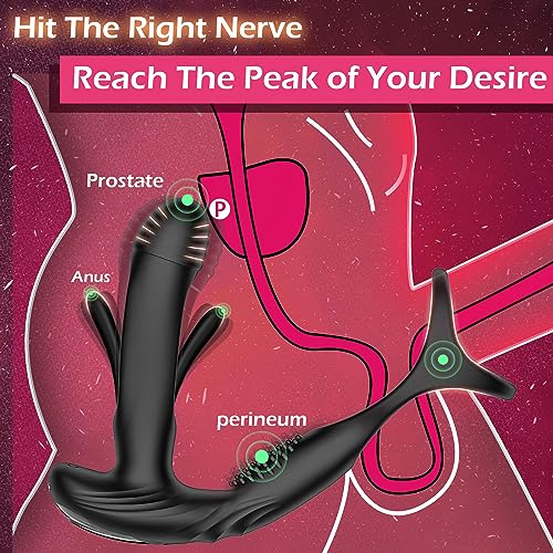 -Anal Toys with 10 Flapping & Vibration Settings