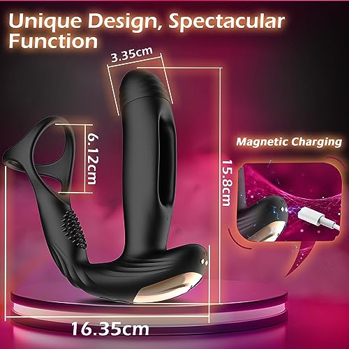 Anal Toys with 10 Flapping & Vibration Settings