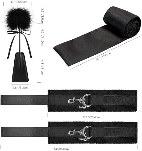 BDSM Erotic Bondage Set - Ideal for Extreme Play and Beginners
