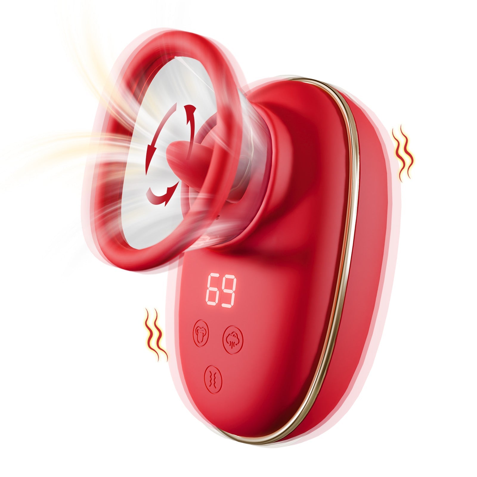 Adult Toys for Women Sucking Vibrator, 3 Sucking, 9 Tongue Licking & Vibrating