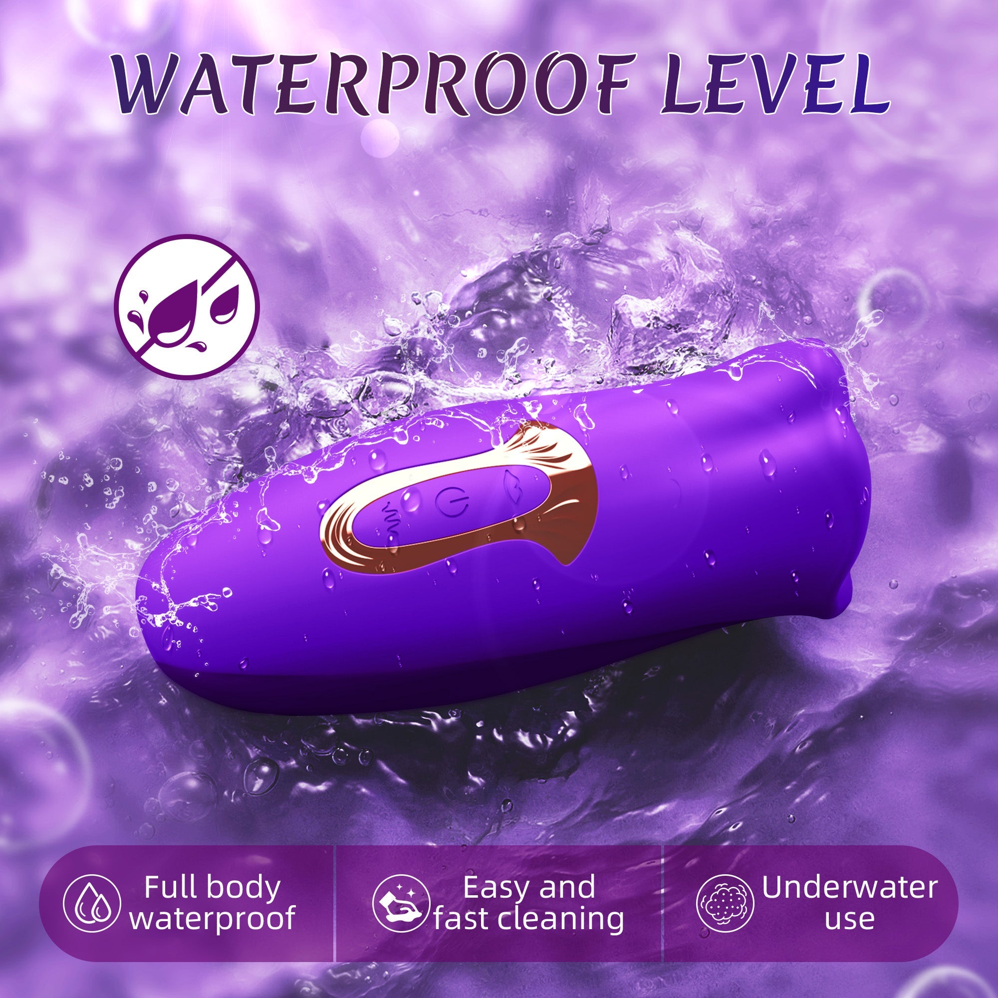KERERO Adult Sex Toys Vibrator for Women with 10 Vibration Modes and 10 French Kissing Modes