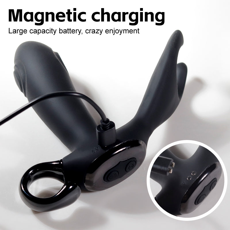 Prostate Massager with Vibration & Tapping Function