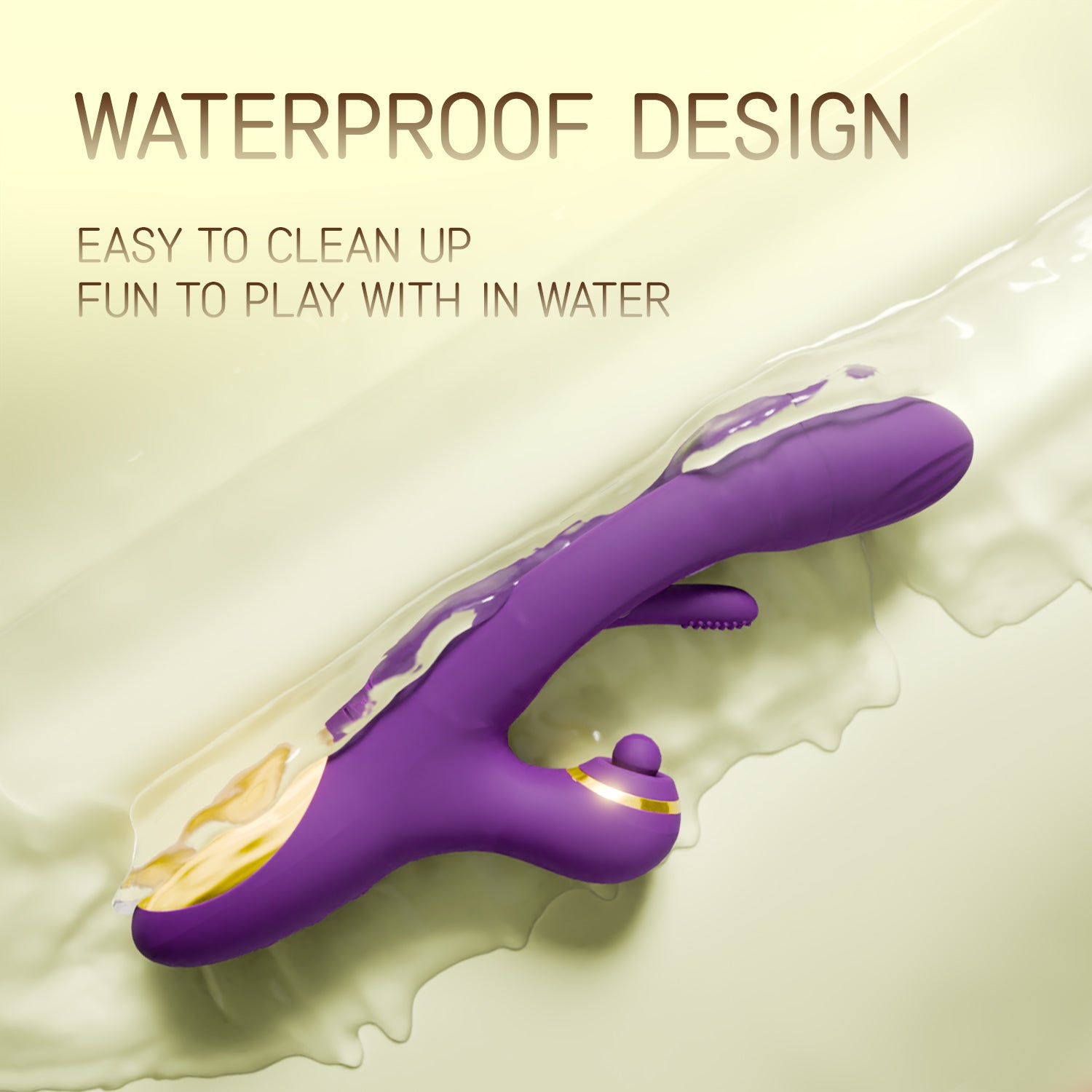 3 in 1 G Spot Vibrators with 7 Tapping, 7 Vibrating & 7 Flapping Patterns