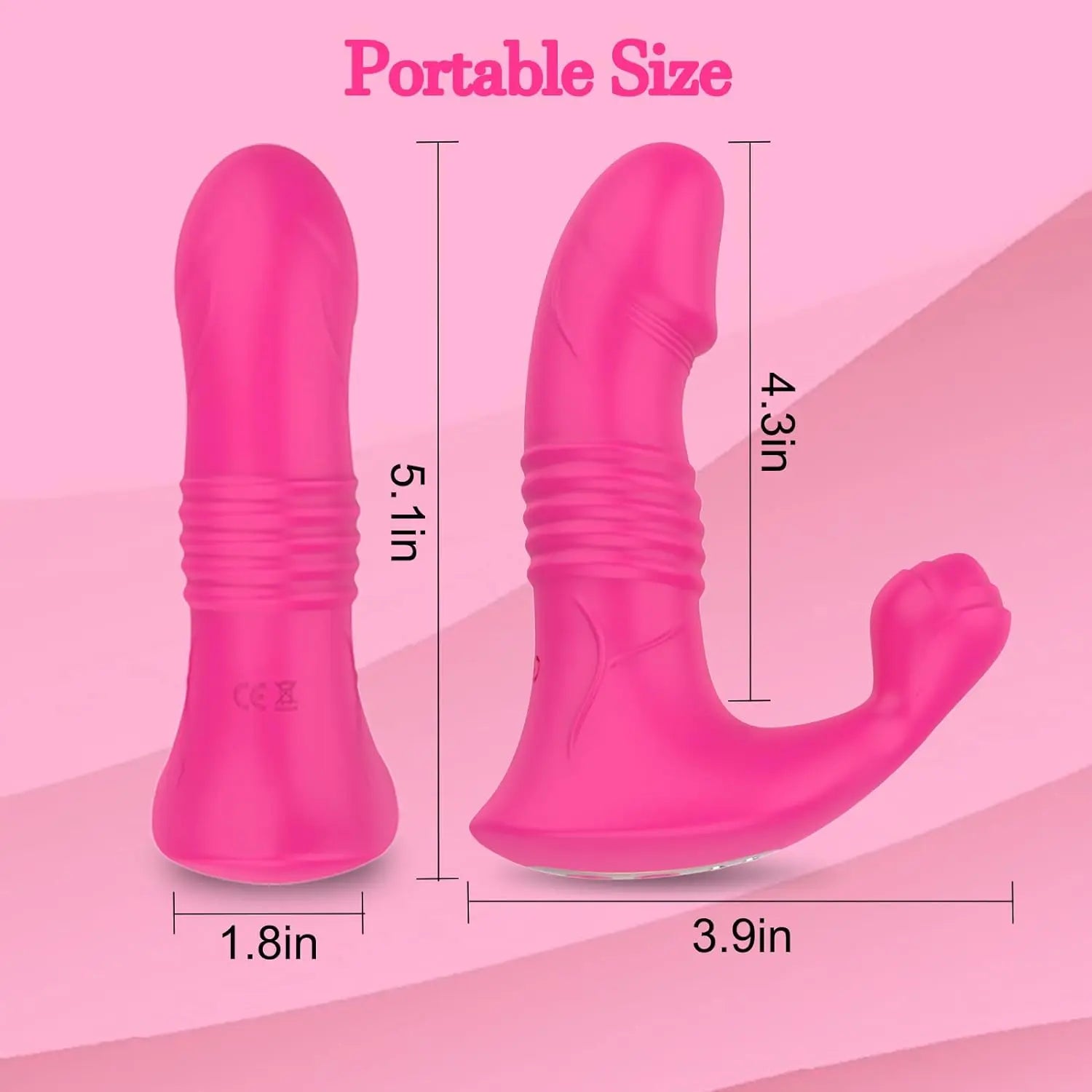 Bluetooth-Controlled Thrusting Vibrator
