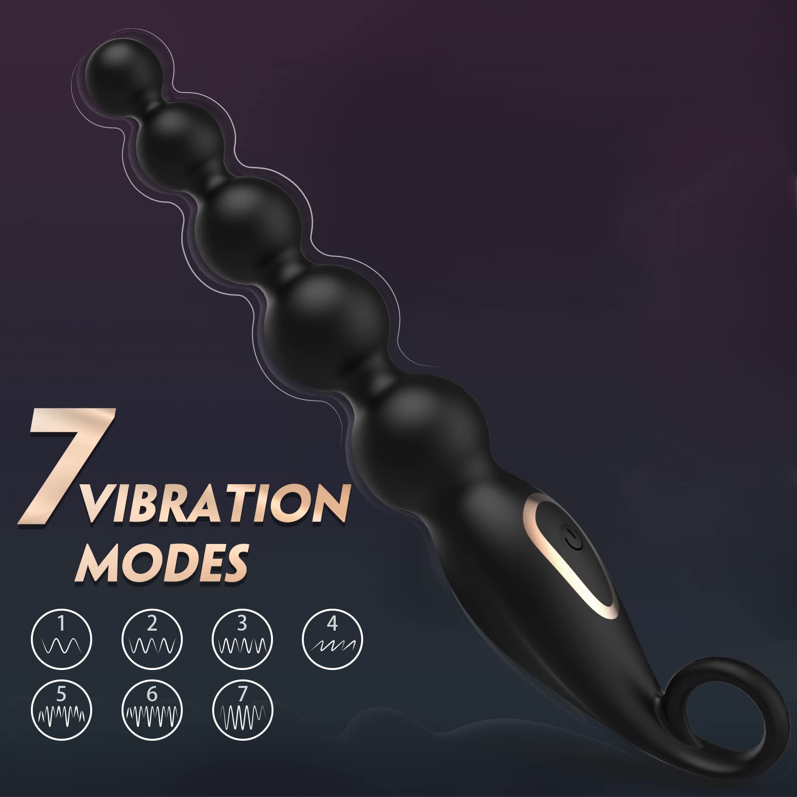 Levi - Vibraion Anal Beads
