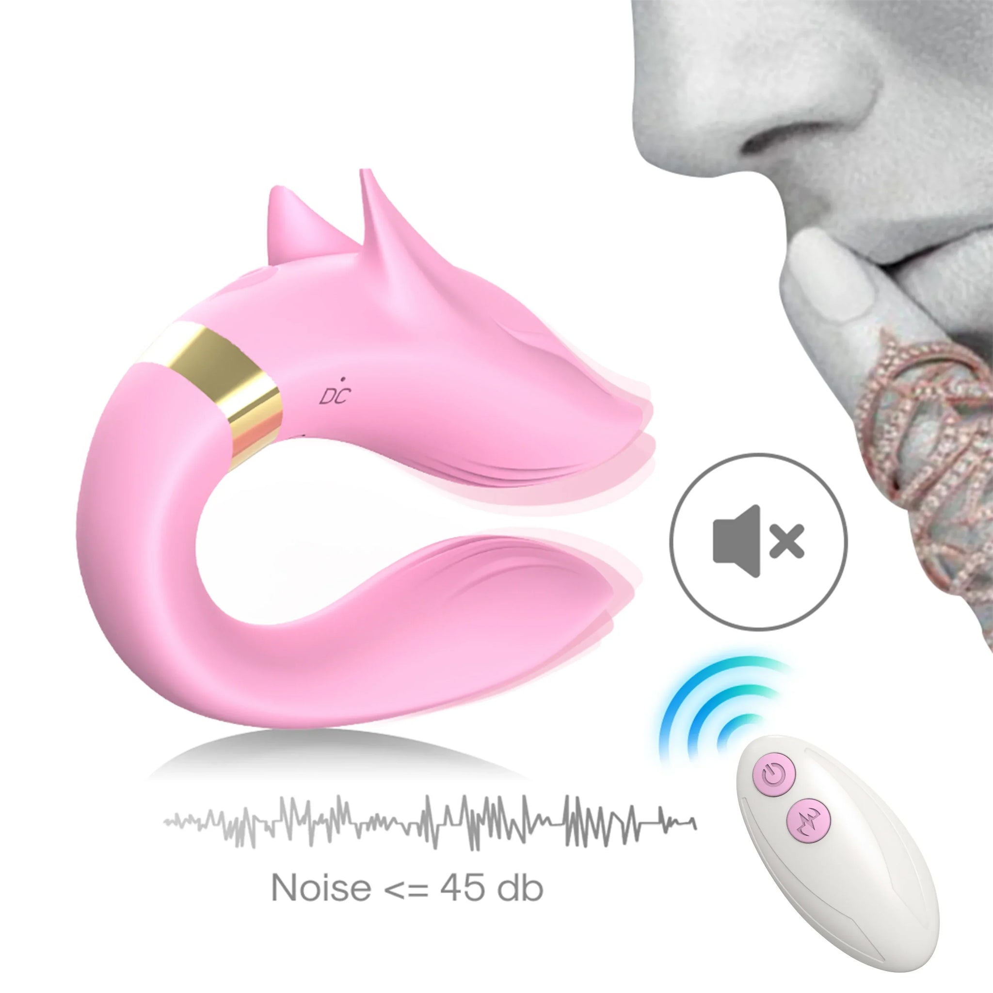 Couple's Vibrator Massaging G Spot and Clitoris for Ultimate Pleasure