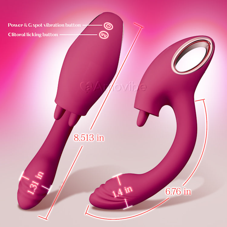 AMOVIBE 7 Vibrations & 7 Alternate Licking Modes AMOVIBE 7 Vibrations & 7 Alternate Licking Modes