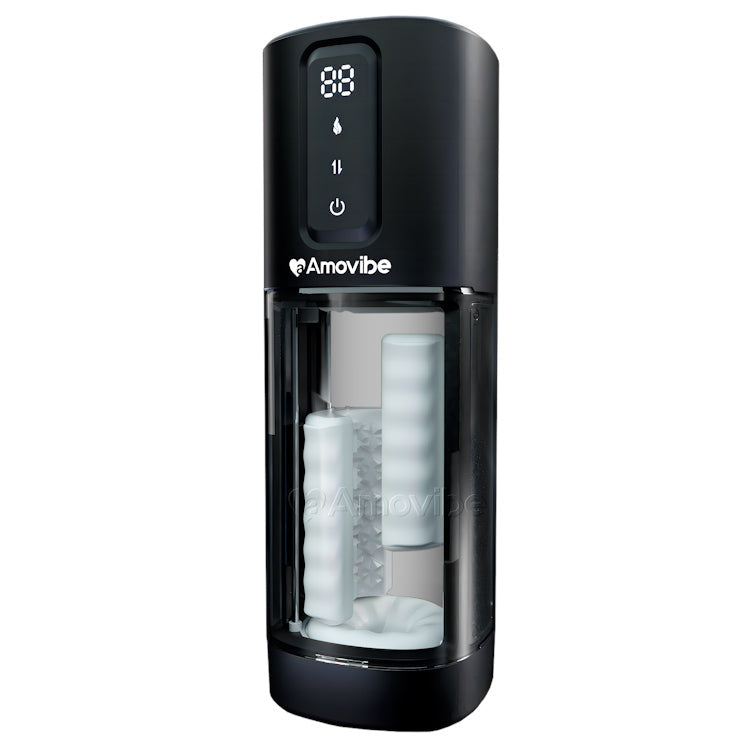 Apex Blitz - Automatic Masturbator with Rubbing, Vibration & Dual Heating Levels