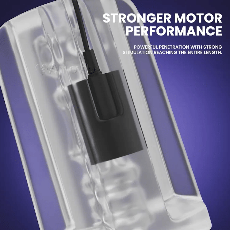 Automatic Sucking Male Masturbator with Vibrating Motor System