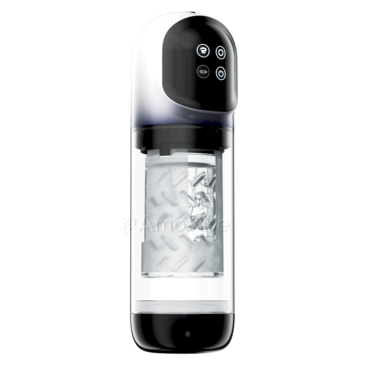 Automatic Sucking Male Masturbator with Rotating Function & Tongue Assist