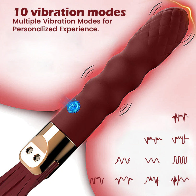 Vibrating Whip with G Spot Vibrator
