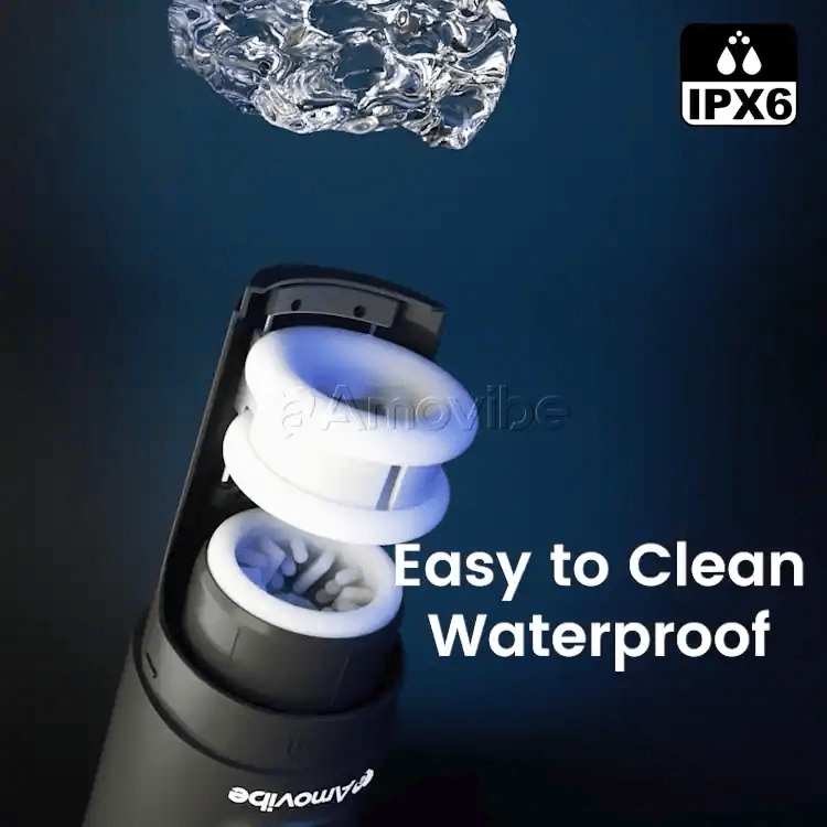 BlowMaster - Thrusting & Rotating Male Masturbator with 4 Settings & 4 Speeds