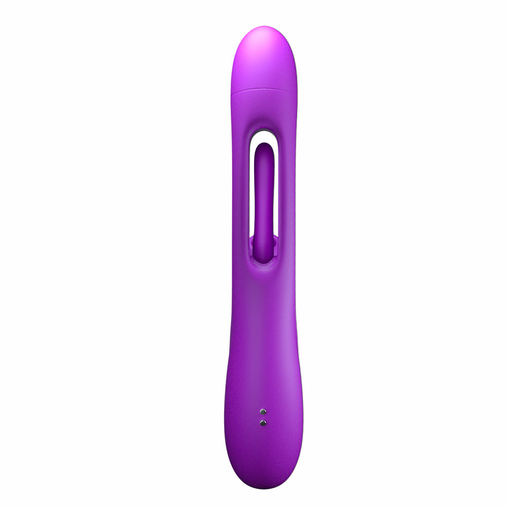 G Spot Vibrator with 10 Vibrating,10 Impactting& 10 Licking Modes