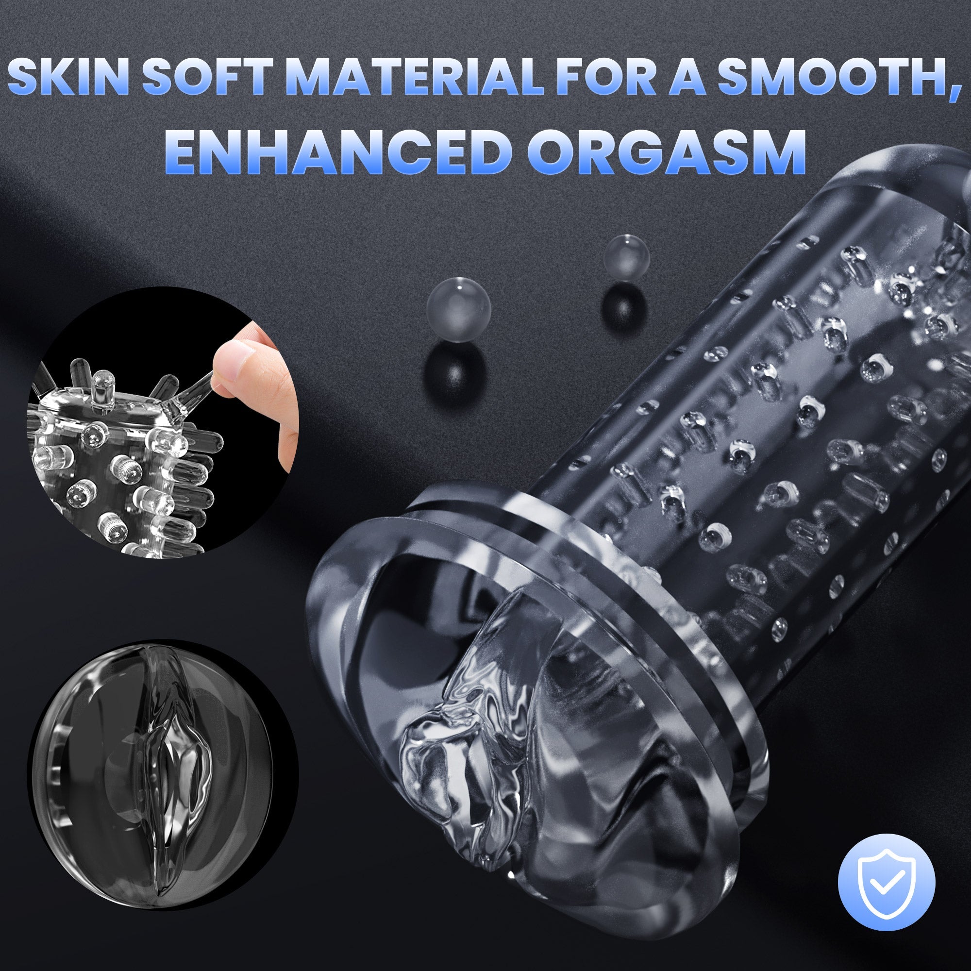 KERERO Male Masturbators Sex Toys for Men with 10 Thrusting & Vibratin KERERO Male Masturbators Sex Toys for Men with 10 Thrusting & Vibratin