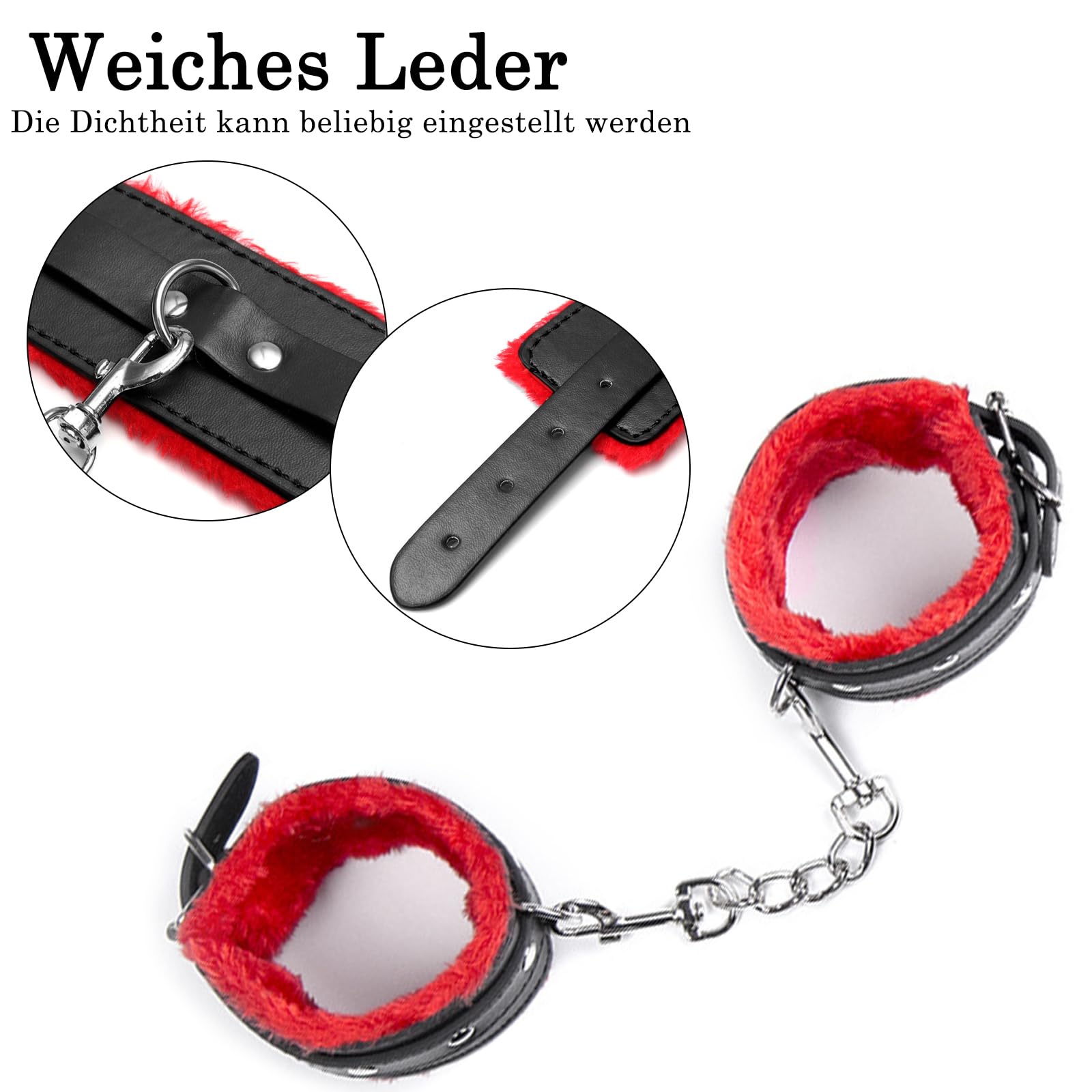 Complete BDSM Set for Sensory Control and Restraint